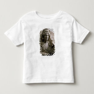 Camiseta Infantil Alivio do túmulo do busto do retrato, romano,