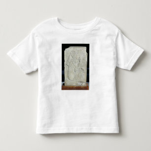 Camiseta Infantil Alivio que descreve Ramesses II como uma criança