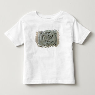 Camiseta Infantil Alivio que descreve um menorah