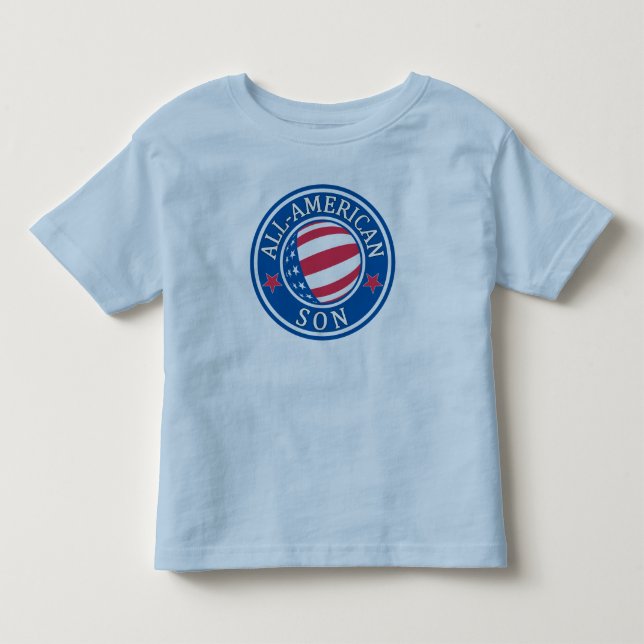 Camiseta Infantil All-American Son (Frente)