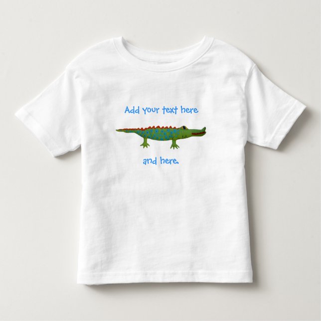 Camiseta Infantil Alligador (Frente)