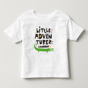 Camiseta Infantil Alligador de Pequenos Aventuros