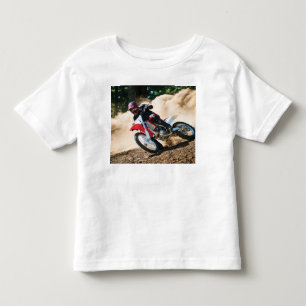 Camiseta Infantil almofada de lançamento de motocross