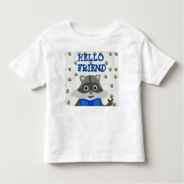 Camiseta Infantil alô amigo