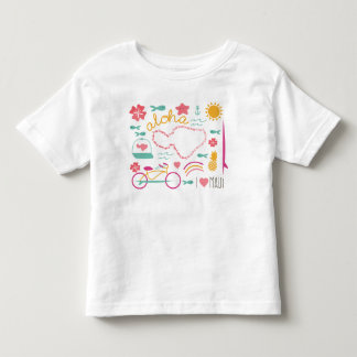 Camiseta Infantil "Aloha t-shirt de Maui"