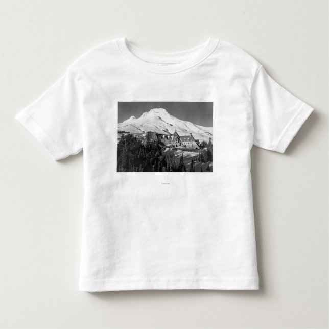 Camiseta Infantil Alojamento de Timerline e fotografia da capa do (Frente)
