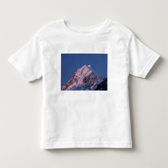 Camiseta Infantil Alpenglow em Aoraki Mount Cook, Mackenzie 2 (Frente)