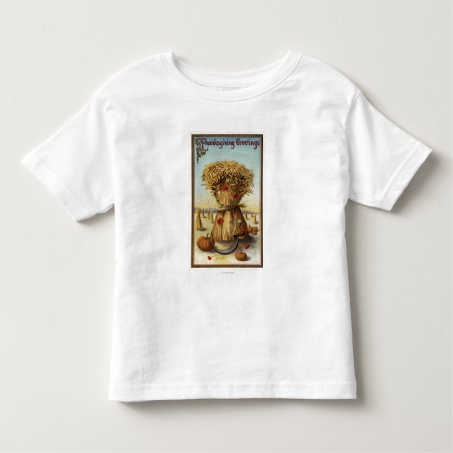 Camiseta Infantil Alqueire de feno e de Scythe (Frente)