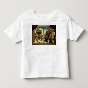 Camiseta Infantil Altarpiece de St Thomas e de St Matthew
