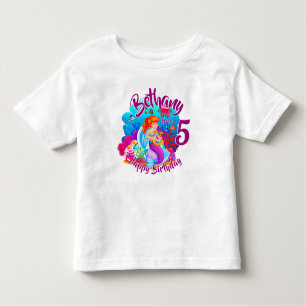 Camiseta Infantil Alterar Nome de Idade Personalizar Festa de aniver