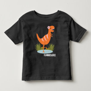 Camiseta Infantil Amante de os animais de zoológico de dinossauro F