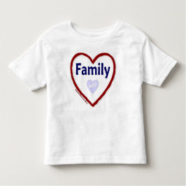 Camiseta Infantil Amar Minha Família