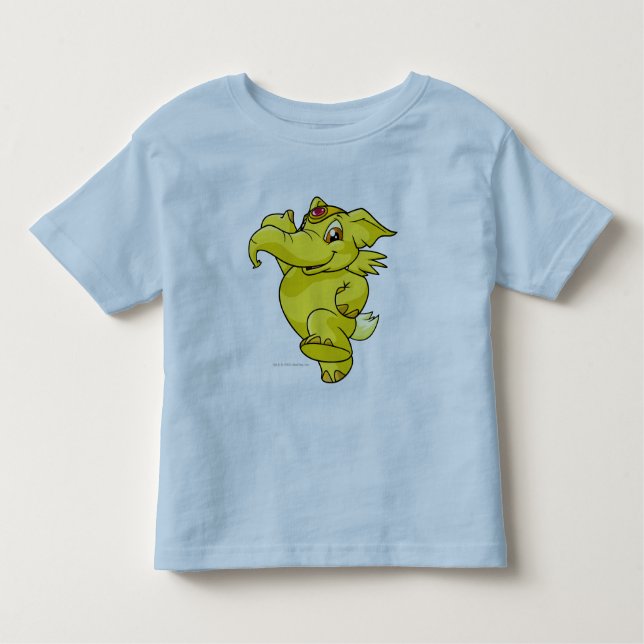 Camiseta Infantil Amarelo de Elephante (Frente)