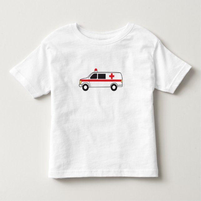 Camiseta Infantil Ambulância (Frente)