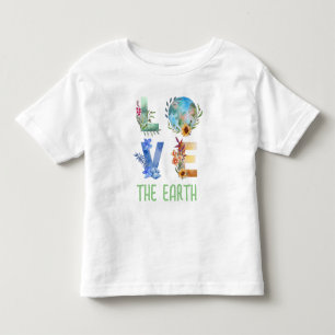 CAMISETA INFANTIL AME A TERRA