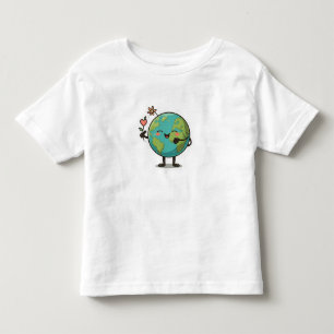 Camiseta Infantil Ame Seu Planeta