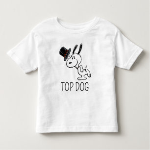 Camiseta Infantil Amendoins Dança de chapéu de espiga superior