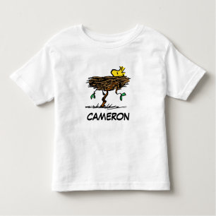 Camiseta Infantil Amendoins   Estopa de madeira
