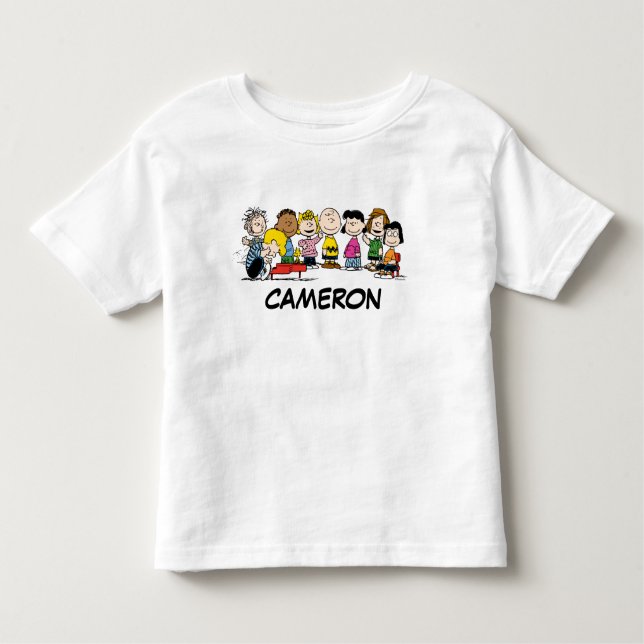 Camiseta Infantil Amendoins | Gangue em torno do Piano (Frente)