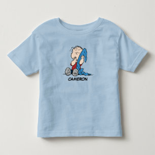 Camiseta Infantil Amendoins   Linus & Seu Cobertor
