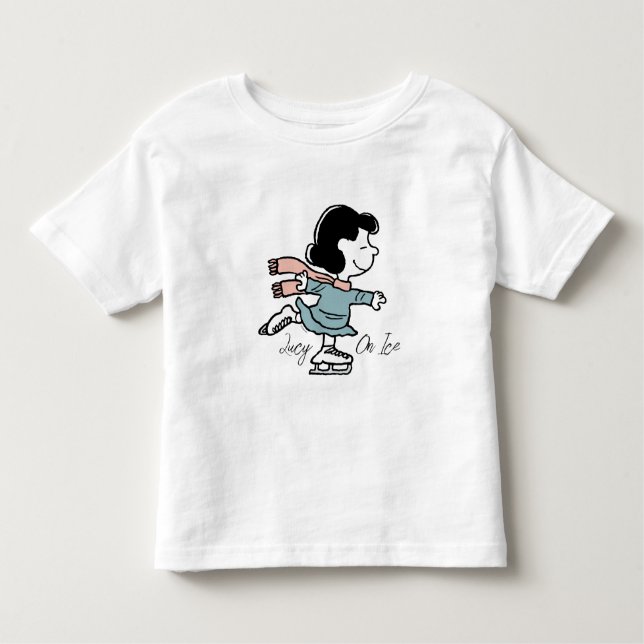 Camiseta Infantil Amendoins | Lucy On Ice (Frente)