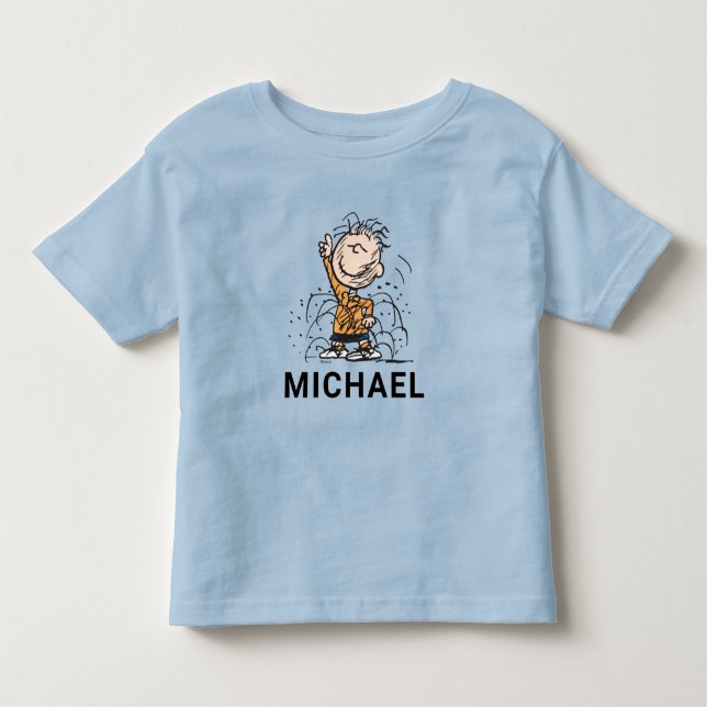 Camiseta Infantil Amendoins | Pigpen Dancing (Frente)