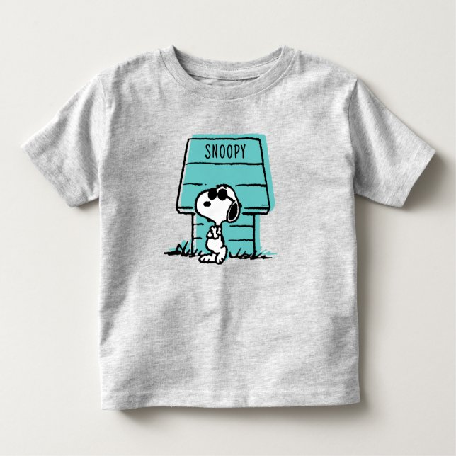 Camiseta Infantil Amendoins | Snoopy Be Real (Frente)