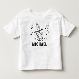 Camiseta Infantil Amendoins Snoopy Dancing