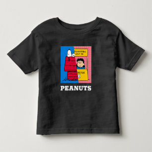 Camiseta Infantil Amendoins Snoopy & Lucy Half & Half