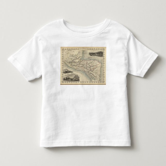 Camiseta Infantil América Central 7 (Frente)