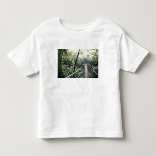 Camiseta Infantil América Central, Costa Rica, Monteverde Nuvem
