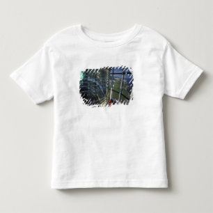 Camiseta Infantil América do Norte, Canadá, Quebec, Península de Gas