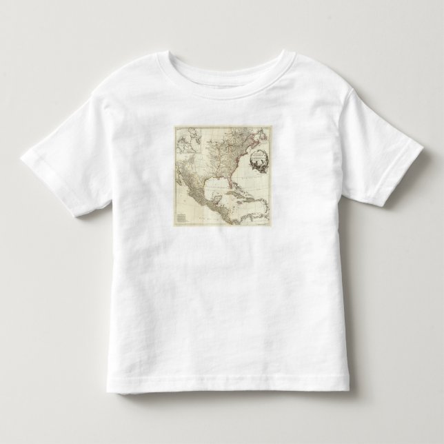 Camiseta Infantil America do Norte composta 2 (Frente)
