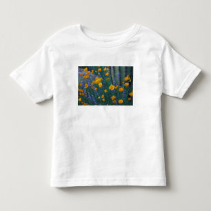 Camiseta Infantil América do Norte, EUA, Arizona, Cactus de Órgão