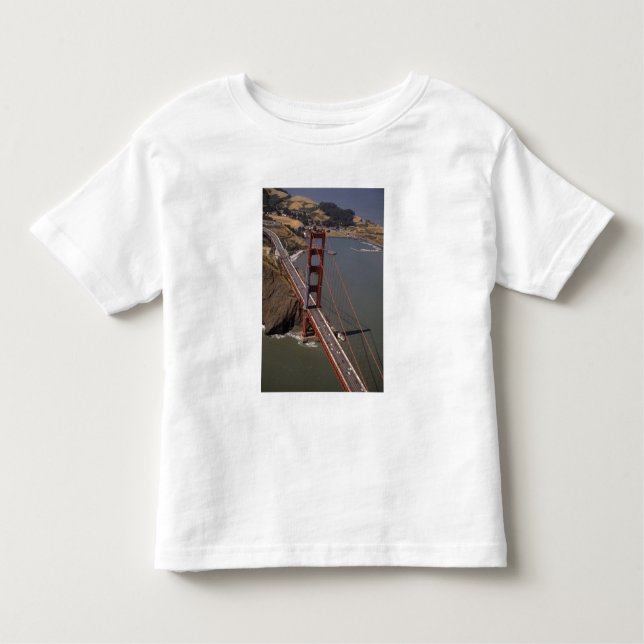 Camiseta Infantil América do Norte, EUA, Califórnia, São Francisco, (Frente)