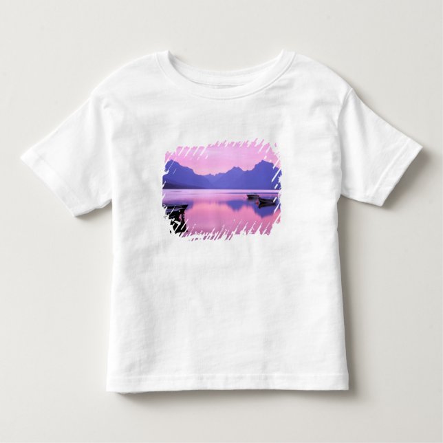 Camiseta Infantil América do Norte, EUA, Montana, Glacier National (Frente)