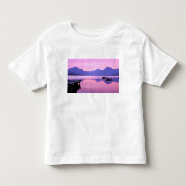 Camiseta Infantil América do Norte, EUA, Montana, Glacier National (Frente)