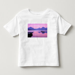 Camiseta Infantil América do Norte, EUA, Montana, Parque Nacional Gl