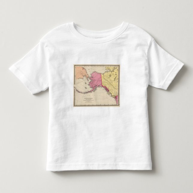 Camiseta Infantil América ocidental norte (Frente)