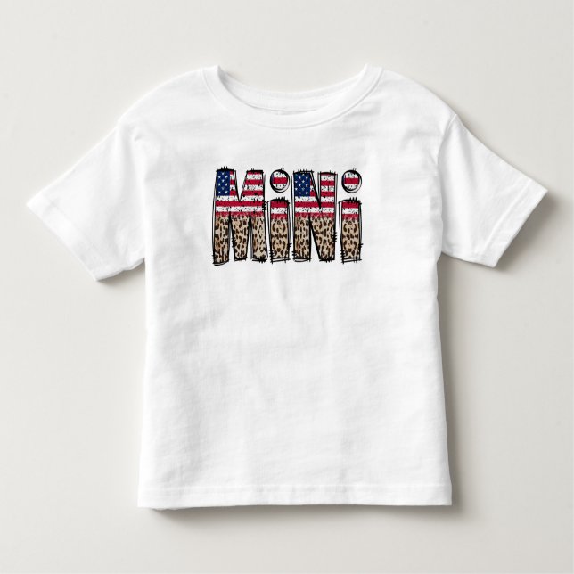 Camiseta Infantil American Flag MINI (Frente)