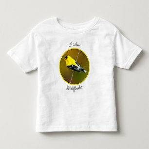 Camiseta Infantil American Goldfinch - Fotografia original