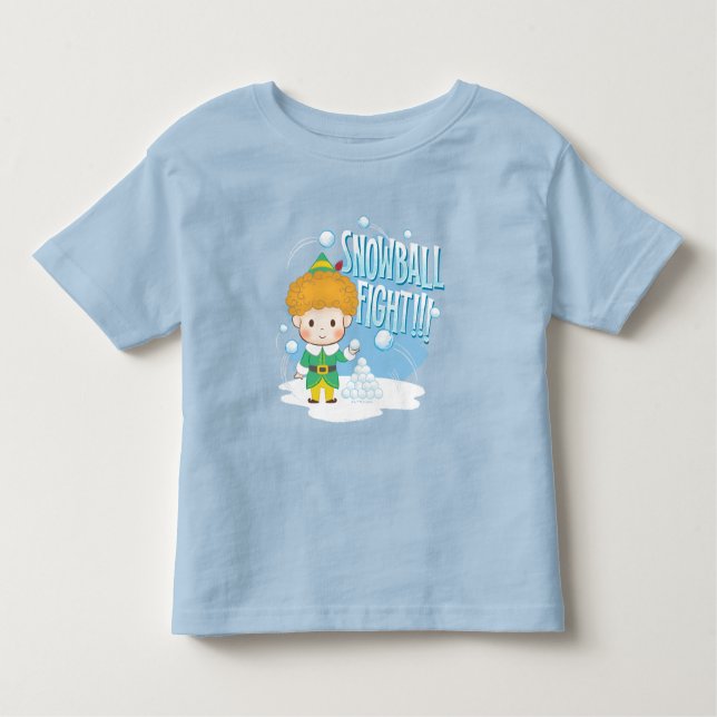 Camiseta Infantil Amigo, a Luta do Elf Snowball! (Frente)