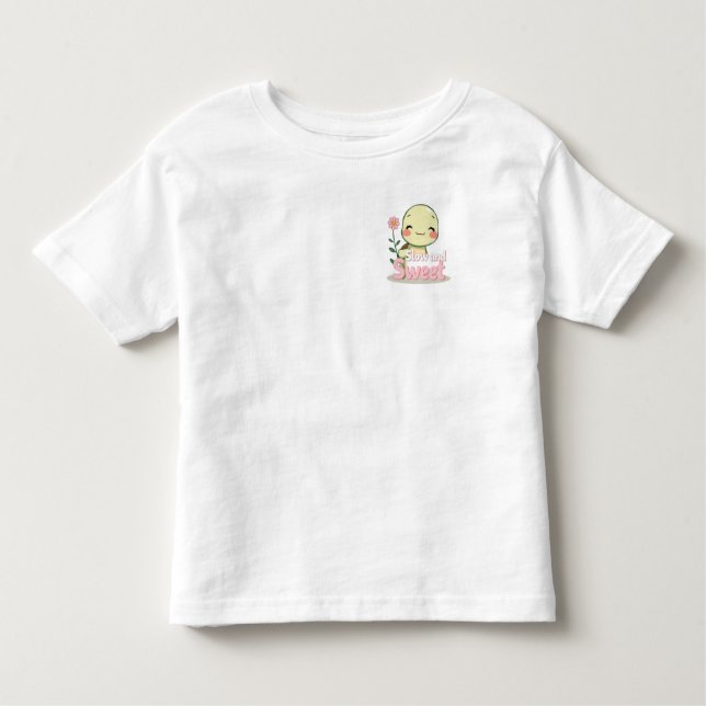 Camiseta Infantil Amigo de Tartaruga Lenta e Doce (Frente)