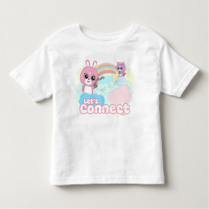 Camiseta Infantil Amigos animais bonitos - Conexão de Vamos