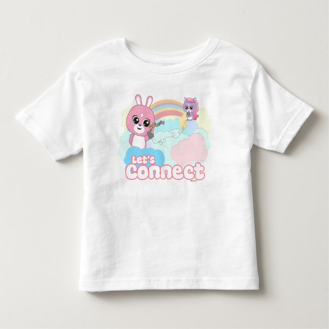 Camiseta Infantil Amigos animais bonitos - Conexão de Vamos (Frente)