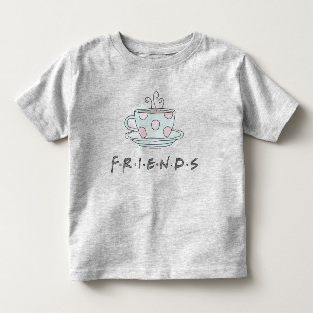 Camiseta Infantil AMIGOS™ | Coffee Mug Watercolor (Frente)