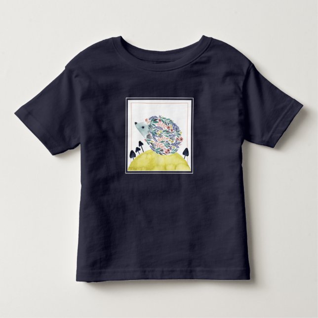 Camiseta Infantil Amigos da Clementina | Folheto de Arte (Frente)