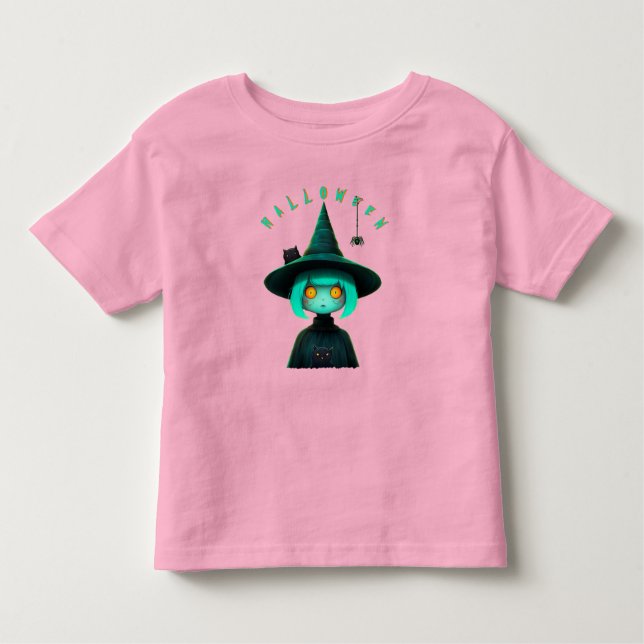 Camiseta Infantil Amigos do Halloween (Frente)
