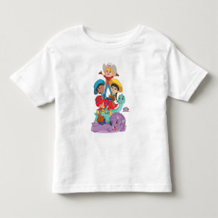 Camiseta Infantil Amigos do Rancho dos Dinossauros