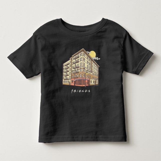 Camiseta Infantil AMIGOS™ | Edifício 2 do Apartamento de Monica (Frente)